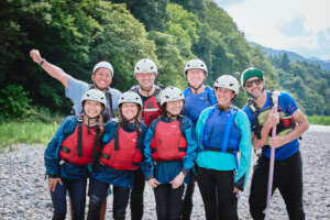 Rafting with KIWL members