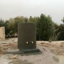 3,000 liter water storage tank