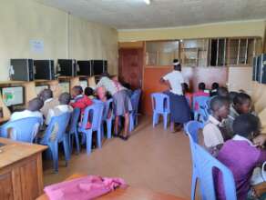 The IT room in our LRC