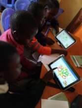 Getting creative on the tablets!