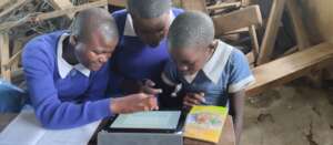 Reading using books and digital