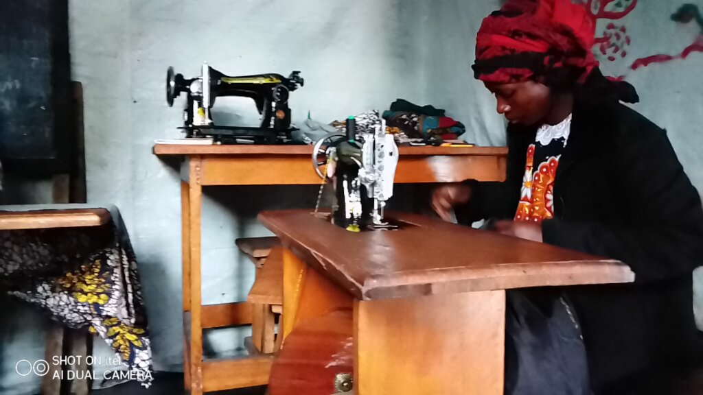 Tailoring Center for Refugees in DRCongo