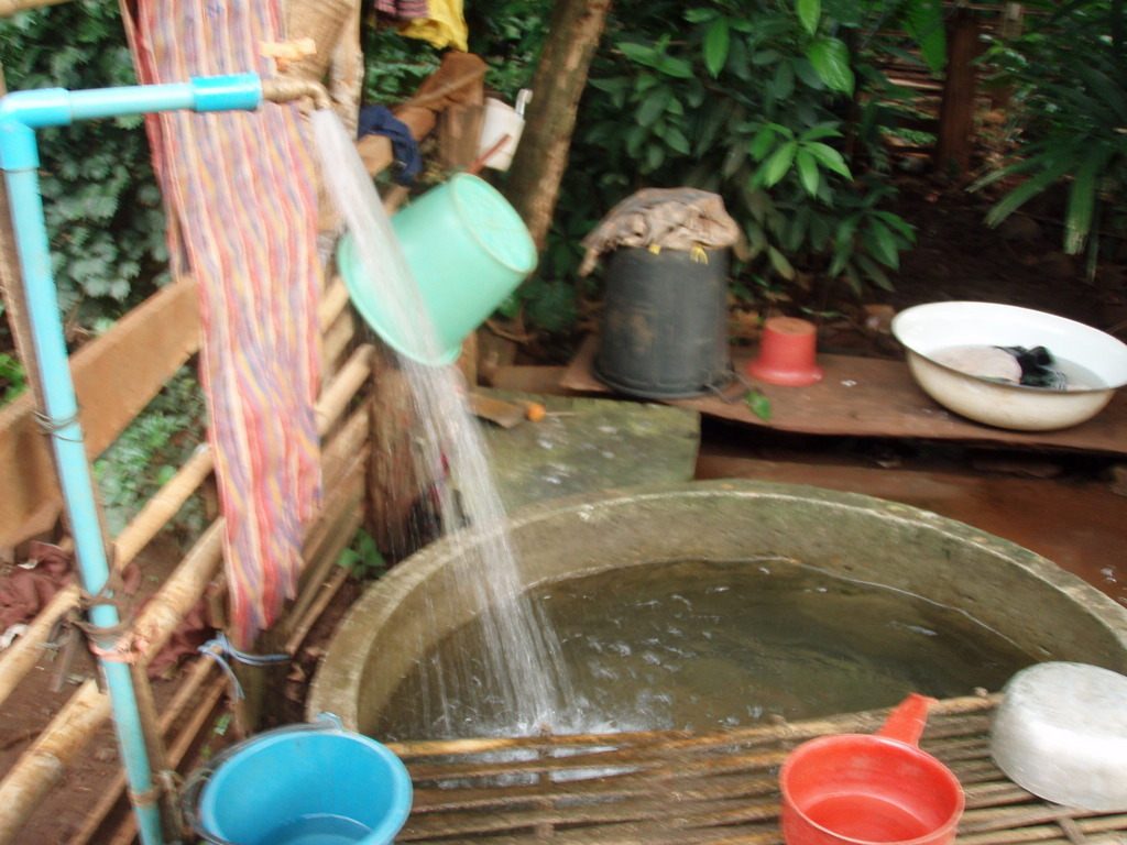 Water storage for rural villages in southern Laos