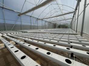 Greenhouse construction is complete