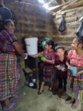 Water filter provides clean water for families