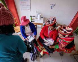 Promotoras restock their first aid kits!