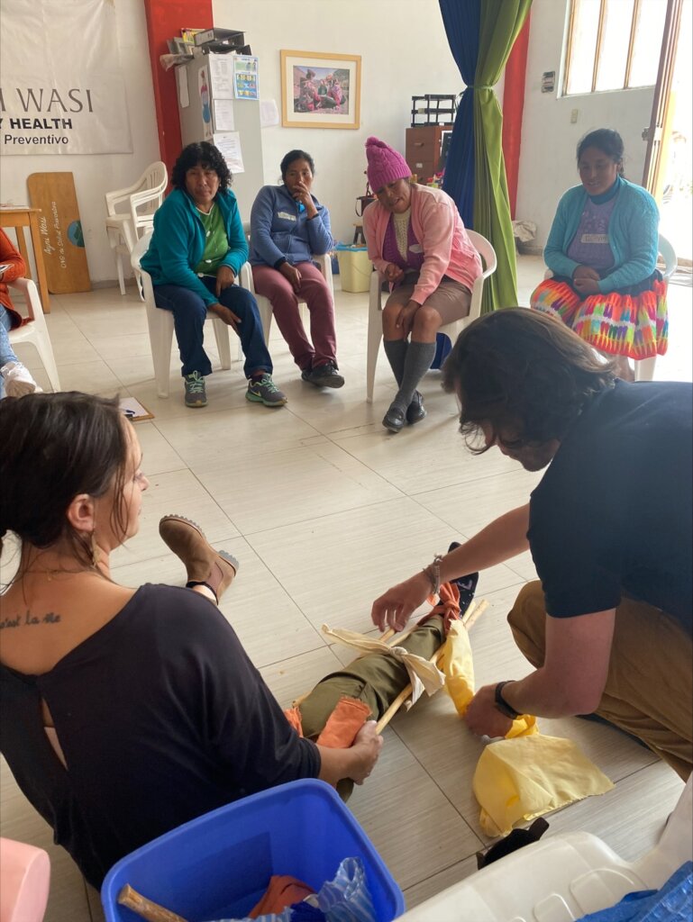 First Aid Kits for Rural Peruvian Health Workers