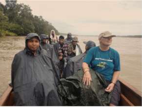 Parrot Rangers & LoraKim Joyner on Coppename River