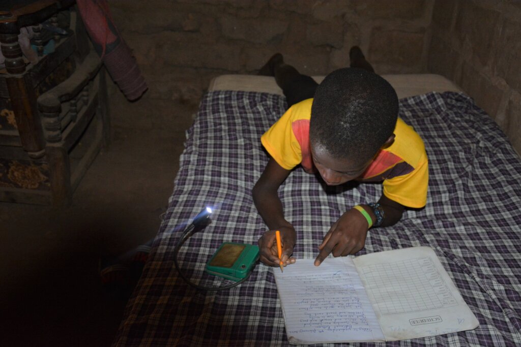 Using Solar light to Help Children in Rural Uganda