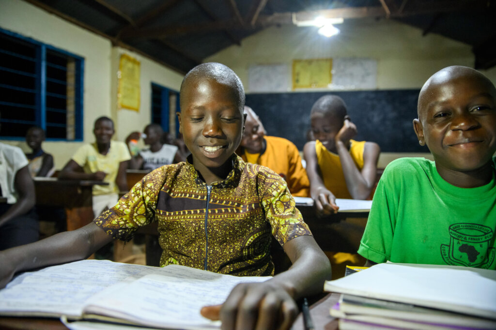 Using Solar light to Help Children in Rural Uganda