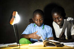 Using Solar light to Help Children in Rural Uganda