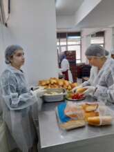 Preparing food in Sanliurfa Center