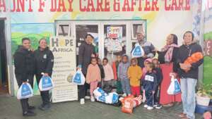 Aunty F day care donation