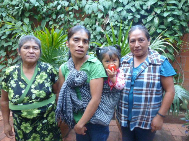 Marcellina, Edith, Baby Serena, and Edith Inez
