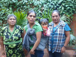 Marcellina, Edith, Baby Serena, and Edith Inez