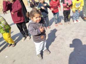 Children playing in Aleppo