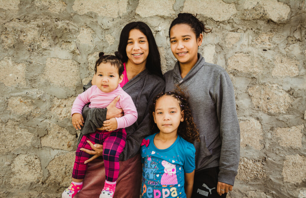 Portraits for US/Mexico Border Migrant Families