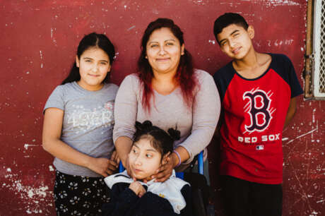 Portraits for Texas/Mexico Border Migrant Families