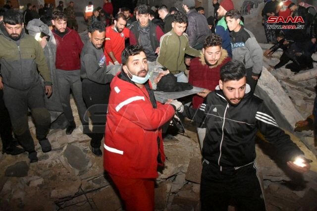 Emergency support for earthquake damage on Turkey