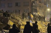 Emergency support for earthquake damage on Turkey