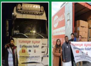 Relief goods for Earthquake victims in Turkiye
