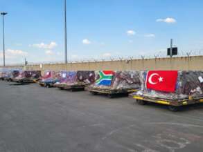 cargo to turkey