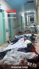 Sleeping survivors on the cold floors