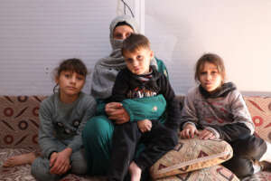 Hajar and her children
