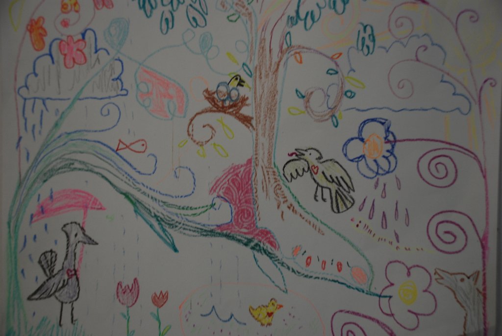 Art therapy project produced at the CTC program