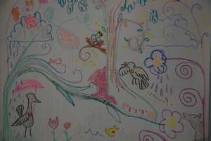 Art therapy project produced at the CTC program