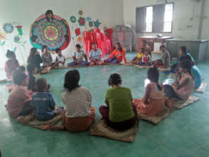A group counseling session in action.