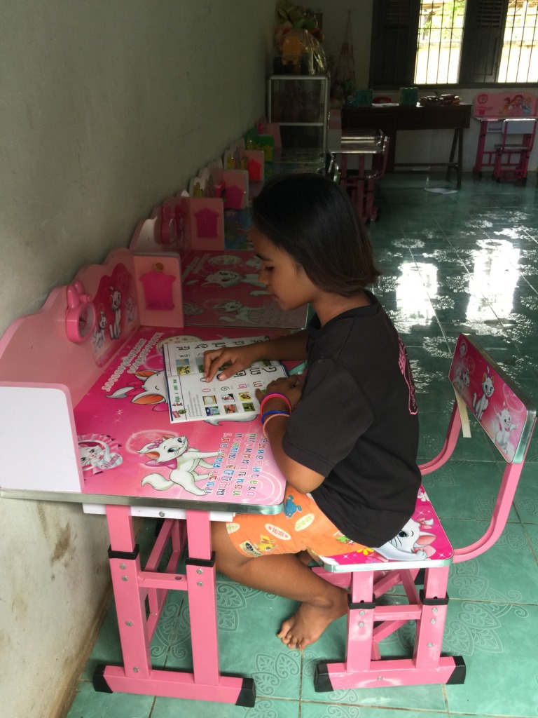 This client likes to read in her spare time