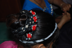Hair clips made in the craft class