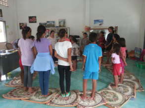 Weekly large group counseling