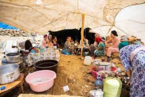 Evacuation tent