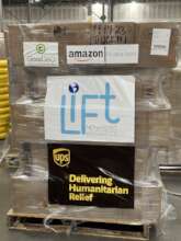 UPS, Good360, and LIFT are handling logistics