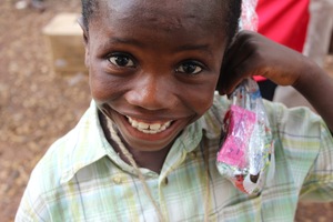 Treat bags from volunteers