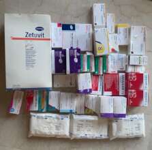 Sample of medicines collected