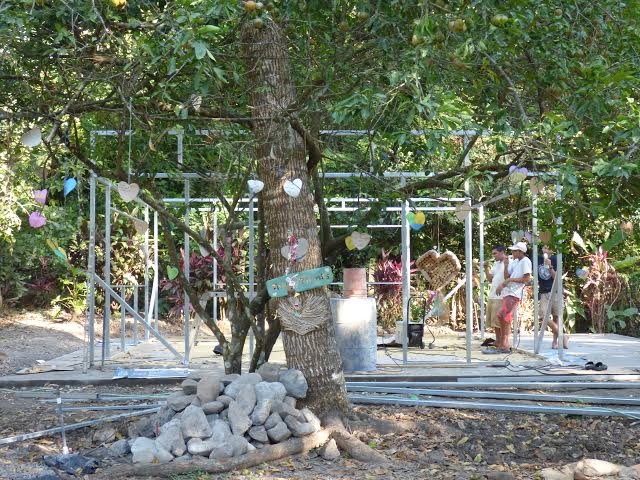 Construction of the new classroom