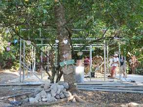 Construction of the new classroom