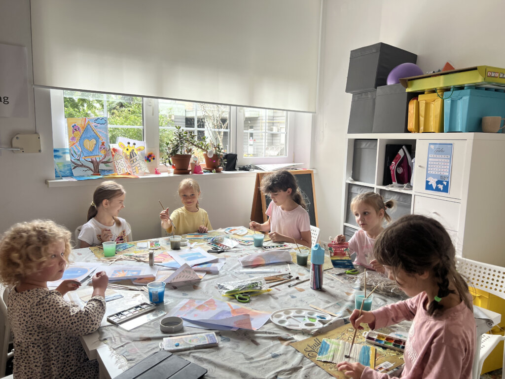 Emotional recovery spaces for children in Ukraine