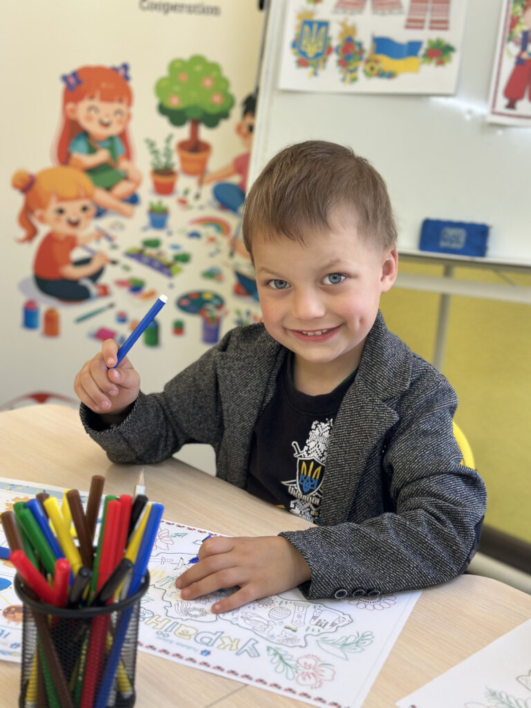 Emotional recovery spaces for children in Ukraine