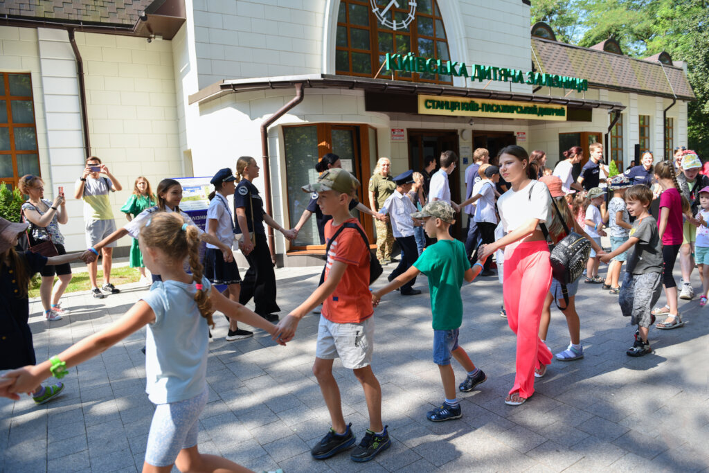 Emotional recovery spaces for children in Ukraine