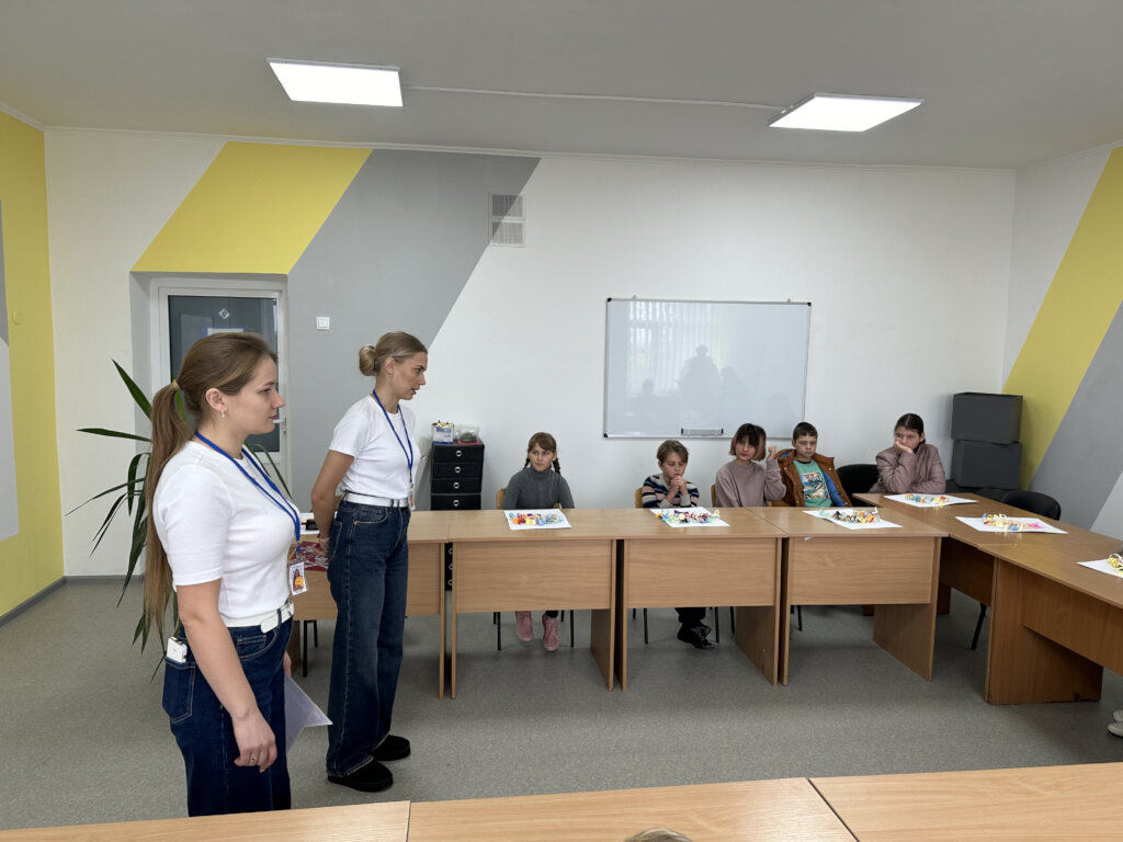 Emotional recovery spaces for children in Ukraine