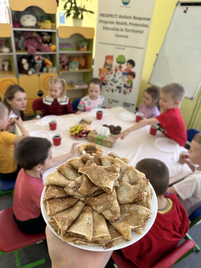Emotional recovery spaces for children in Ukraine
