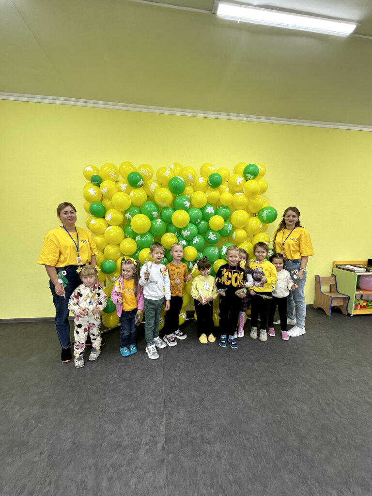 Emotional recovery spaces for children in Ukraine