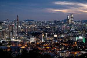Currently, Seoul, the capital of Korea.