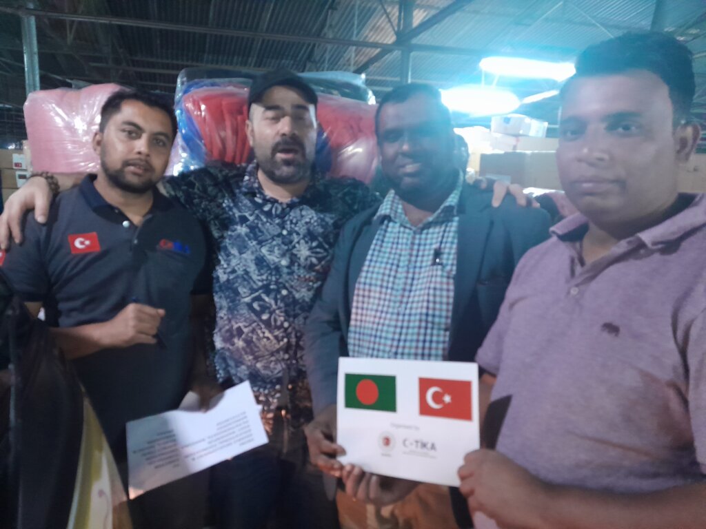 EMERGENCY RELIEF EARTHQUAKE  DISASTER IN TURKEY