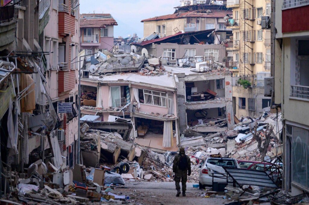 EMERGENCY RELIEF EARTHQUAKE  DISASTER IN TURKEY