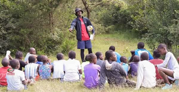 Educating beneficiaries  on climate action.